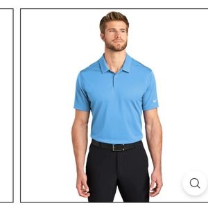 Nike men’s blue golf polo shirt Size - Medium